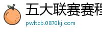 五大联赛赛程时间表2024年